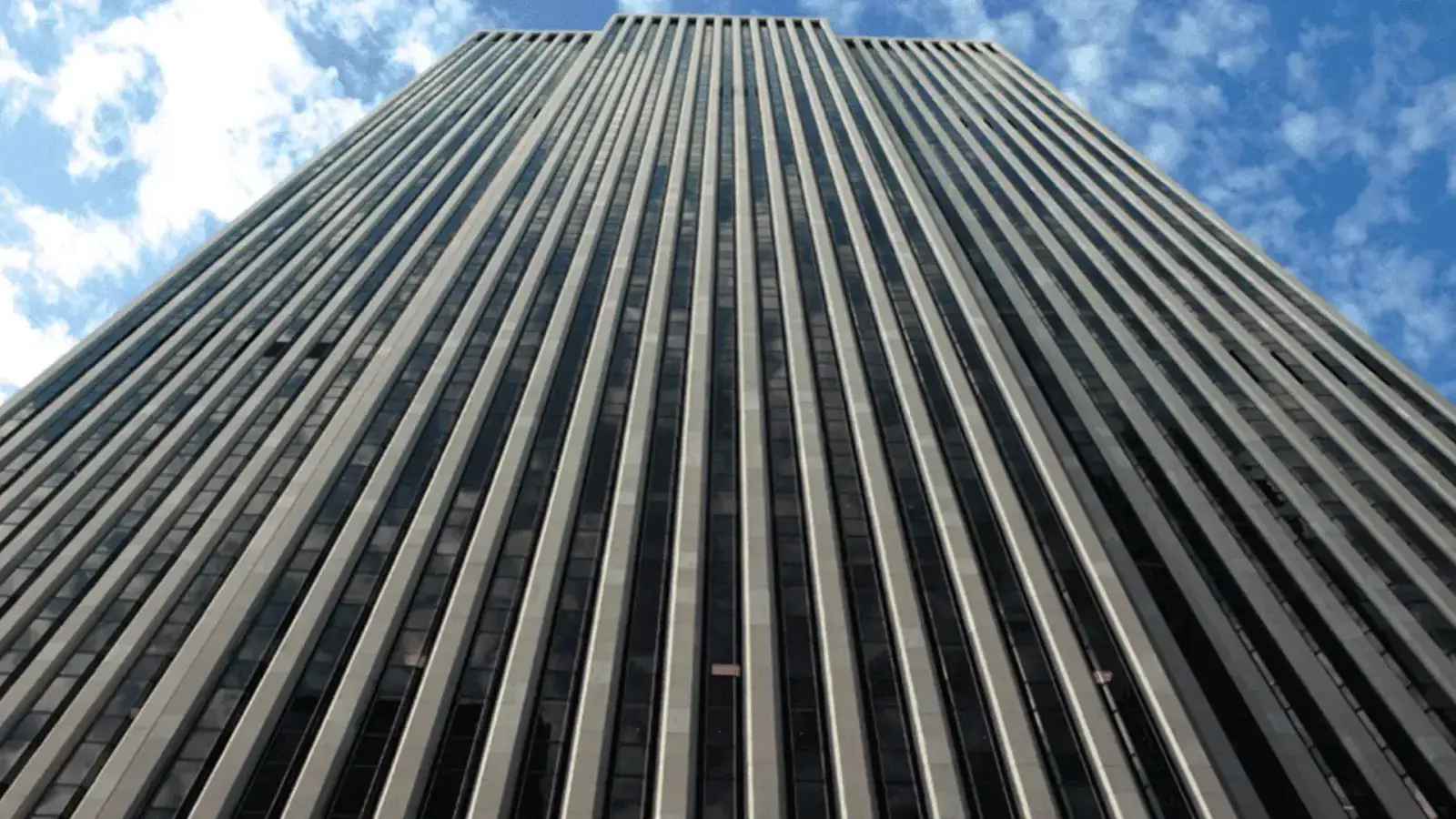 General Motors Building facade against the sky